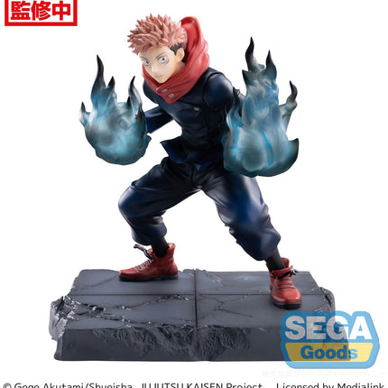Jujutsu Kaisen Figurizm Luminasta PVC Statue Yuji Itadori Joint Struggle 16 cm (SEGA)