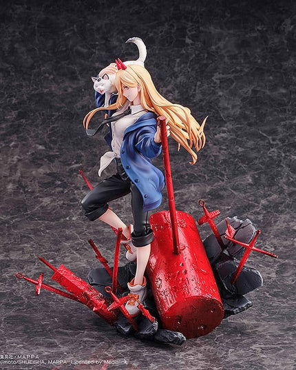 Chainsaw Man - Power & Meowy Statue 1/7 28 cm (SEGA)