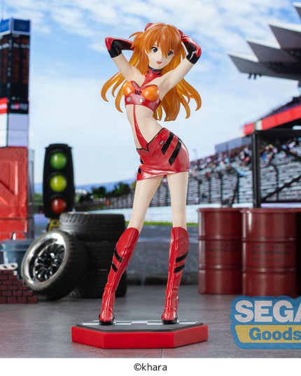 Evangelion - Racing Asuka Shikinami Langley Pit Walk Luminasta PVC Statue 25 cm (SEGA)