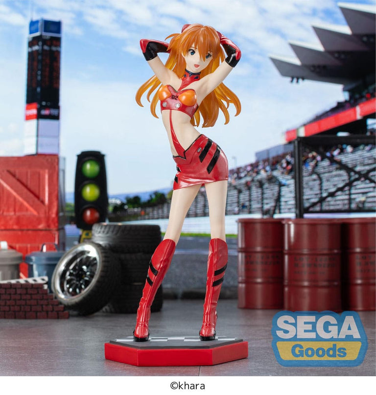 Evangelion - Racing Asuka Shikinami Langley Pit Walk Luminasta PVC Statue 25 cm (SEGA)