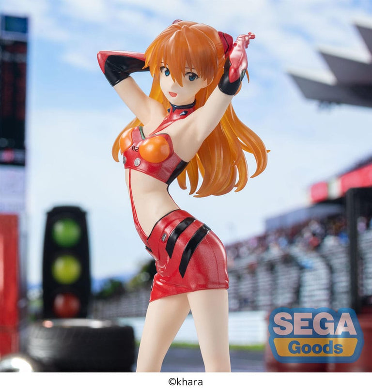 Evangelion - Racing Asuka Shikinami Langley Pit Walk Luminasta PVC Statue 25 cm (SEGA)