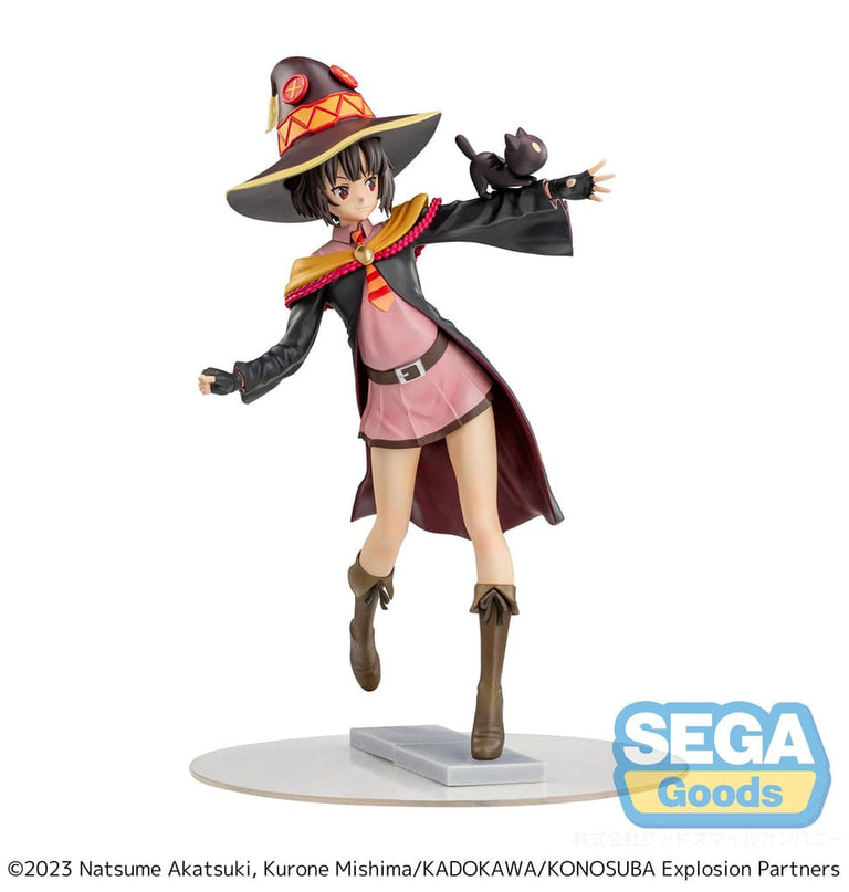 Konosuba - An Explosion on This Wonderful World! - Megumin with Chomusuke Luminasta PVC Statue 22 cm (SEGA)