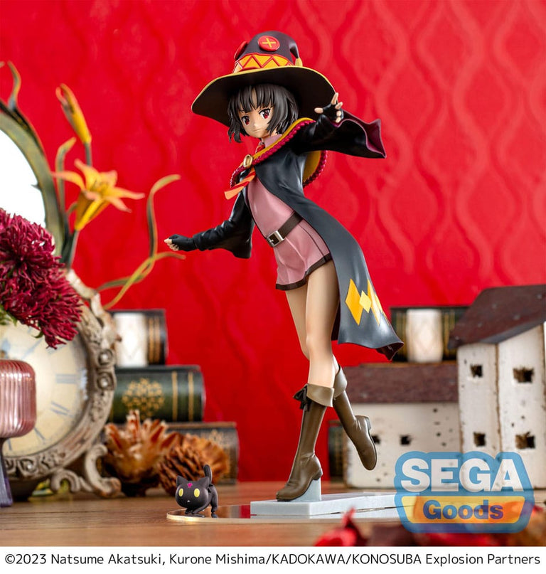 Konosuba - An Explosion on This Wonderful World! - Megumin with Chomusuke Luminasta PVC Statue 22 cm (SEGA)