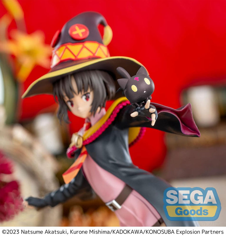 Konosuba - An Explosion on This Wonderful World! - Megumin with Chomusuke Luminasta PVC Statue 22 cm (SEGA)