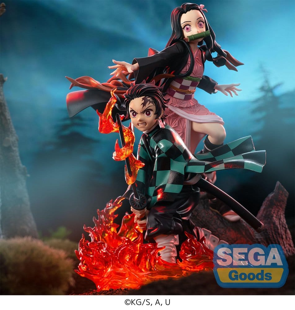 Demon Slayer Kimetsu no Yaiba - Nezuko Kamado XrossLink PVC Statue 16 ...