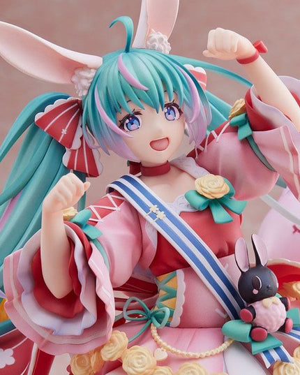 Miku Hatsune - Miku Hatsune Birthday 2021 (Pretty Rabbit Ver.) by Spiritale  PVC Statue 1/7 21 cm (SQUARE ENIX)