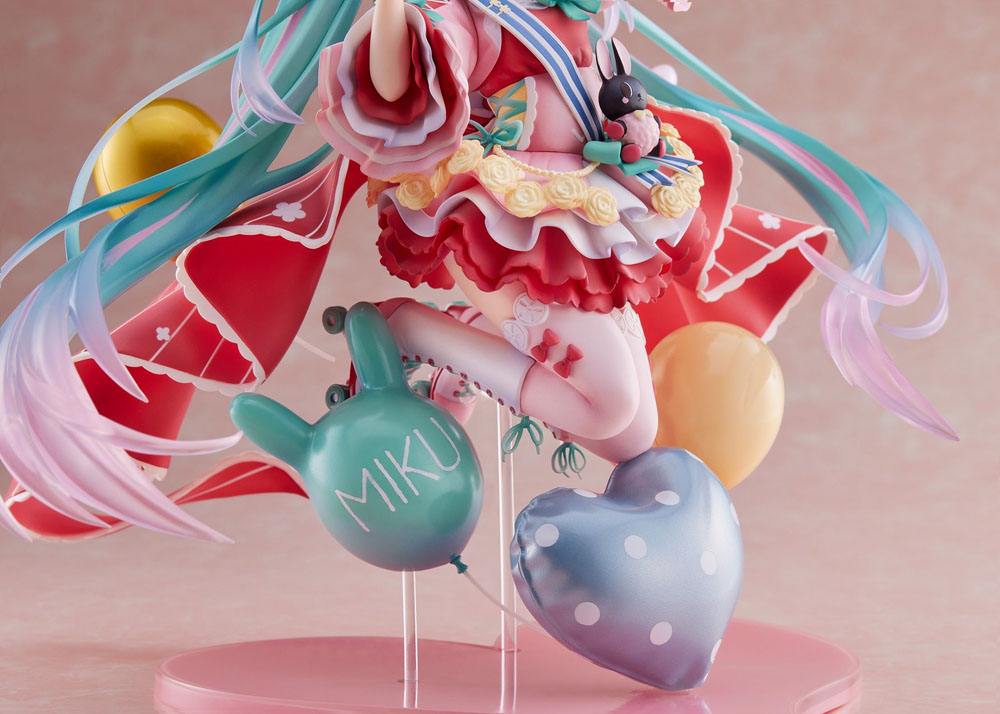 Miku Hatsune - Miku Hatsune Birthday 2021 (Pretty Rabbit Ver.) by Spiritale  PVC Statue 1/7 21 cm (SQUARE ENIX)