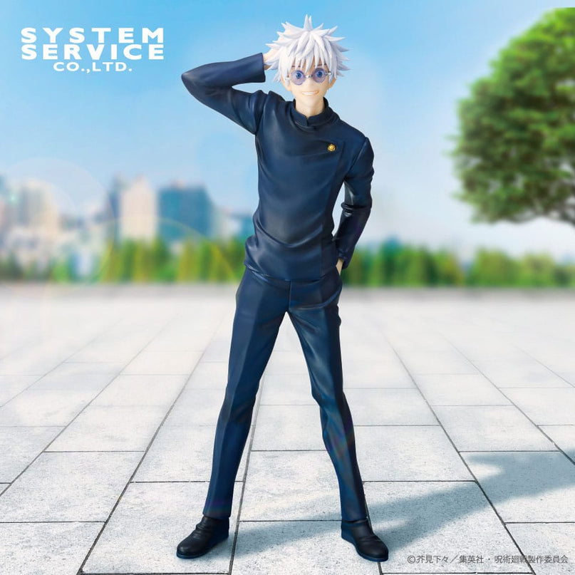 Jujutsu Kaisen - Satoru Gojo: Tokyo Jujutsu High School Ver. Vivit PVC Statue 25 cm (SYSTEM SERVICE)