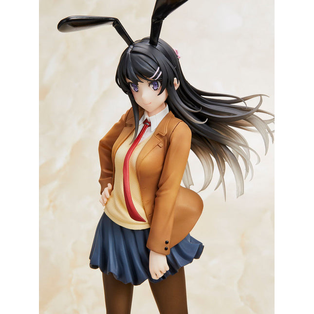 Rascal Does Not Dream of Bunny Girl Senpai - Mai Sakurajima School Uniform Bunny Ver. Figure (TAITO)