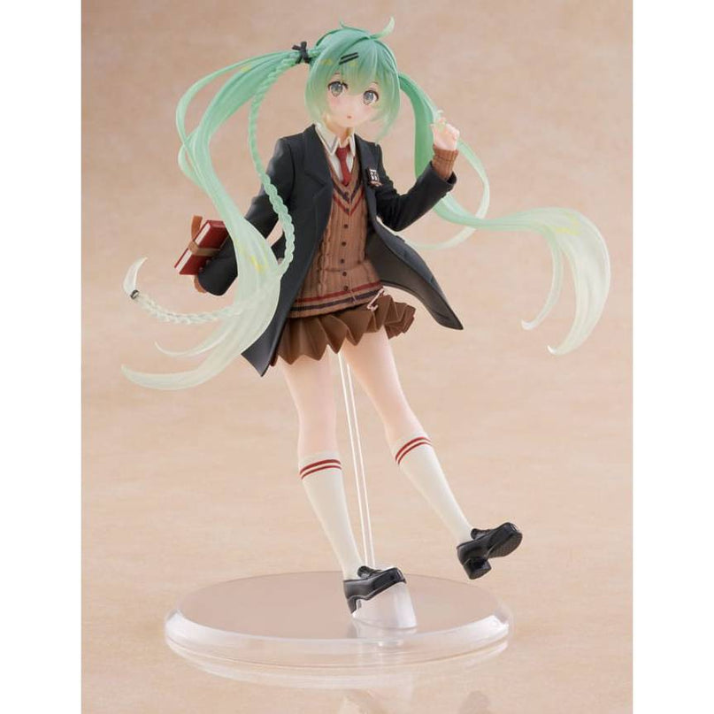 Hatsune Miku - Hatsune Miku Fashion Preppy Ver. PVC Statue 18 cm (TAITO)