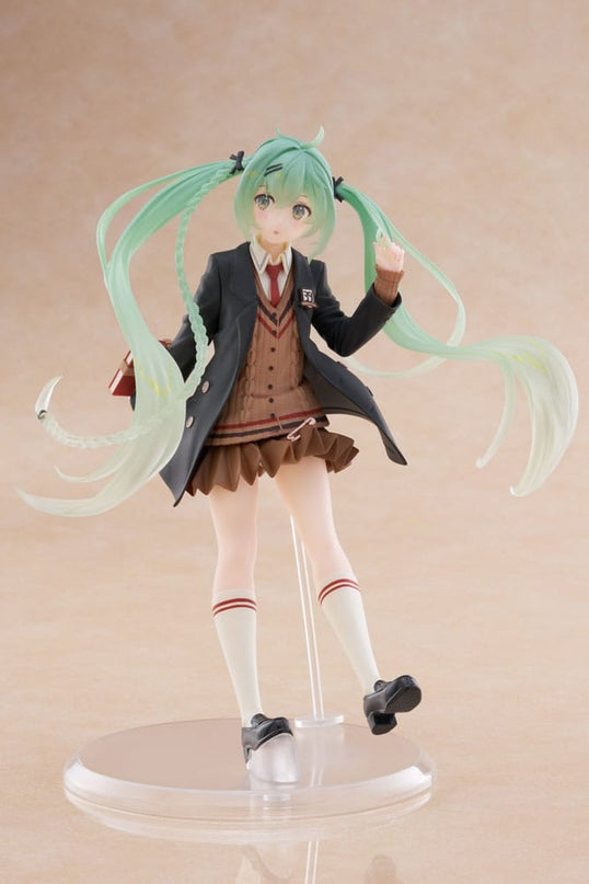 Hatsune Miku - Hatsune Miku Fashion Preppy Ver. PVC Statue 18 cm (TAITO)