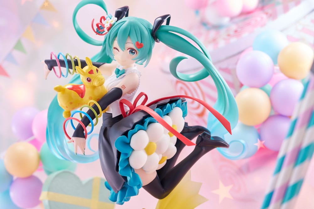 Hatsune Miku x Rody AMP+ Thank You Ver. PVC Statue Statue 20 cm (TAITO)