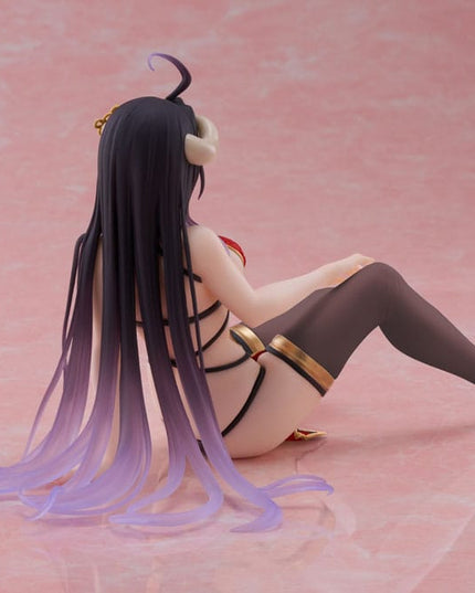 Overlord - Albedo Chinese Dress Ver. Renewal PVC Statue Desktop Cute Figure 13 cm (FURYU)