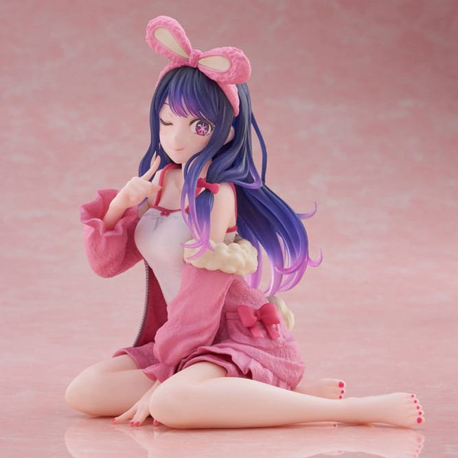 Oshi no Ko - Ai (Rabbit Room Wear ver.) PVC Statue Desktop Cute Figure 13 cm (TAITO)