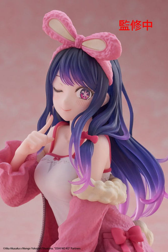 Oshi no Ko - Ai (Rabbit Room Wear ver.) PVC Statue Desktop Cute Figure 13 cm (TAITO)