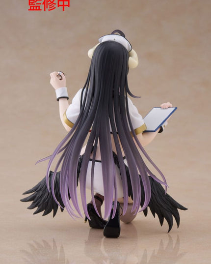 Overlord - Albedo Nurse Ver. Renewal PVC Statue Desktop Cute Figure 13 cm (SEGA)
