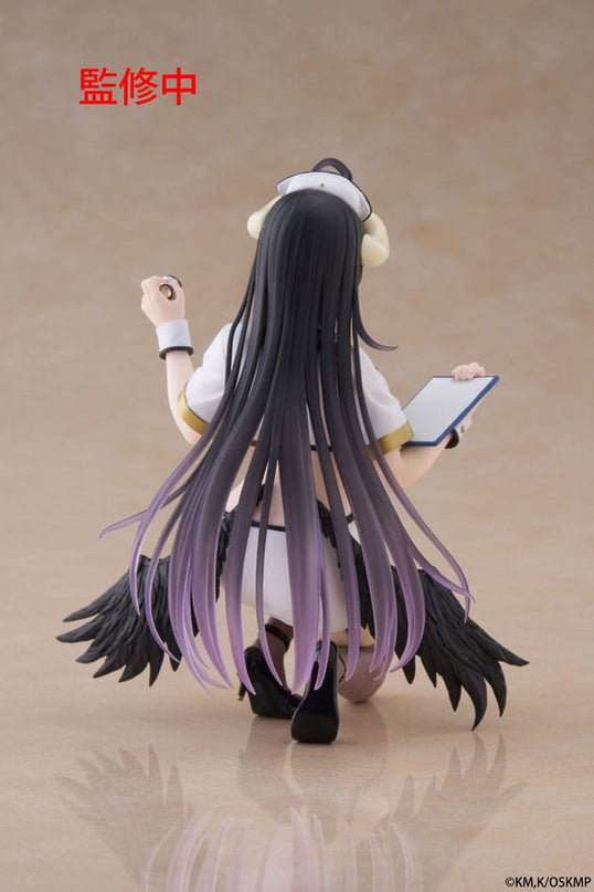 Overlord - Albedo Nurse Ver. Renewal PVC Statue Desktop Cute Figure 13 cm (SEGA)