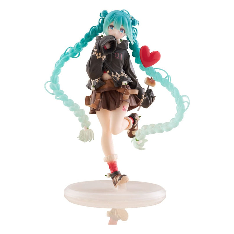 Hatsune Miku - Hatsune Fashion Outdoor Spring Ver. PVC Statue 18 cm (SEGA)