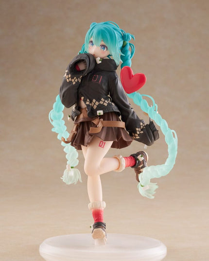 Hatsune Miku - Hatsune Fashion Outdoor Spring Ver. PVC Statue 18 cm (SEGA)
