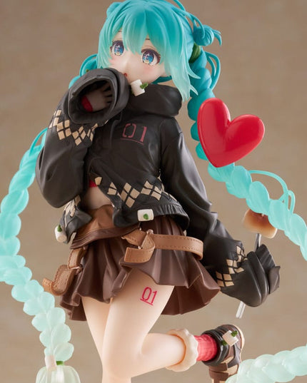 Hatsune Miku - Hatsune Fashion Outdoor Spring Ver. PVC Statue 18 cm (SEGA)