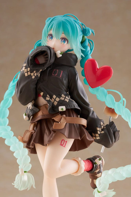 Hatsune Miku - Hatsune Fashion Outdoor Spring Ver. PVC Statue 18 cm (SEGA)