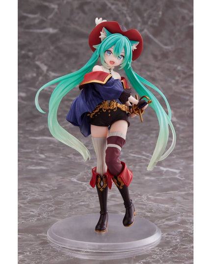 Hatsune Miku Wonderland - Hatsune Miku Wonderland Puss in Boots PVC Statue 18 cm (TAITO)