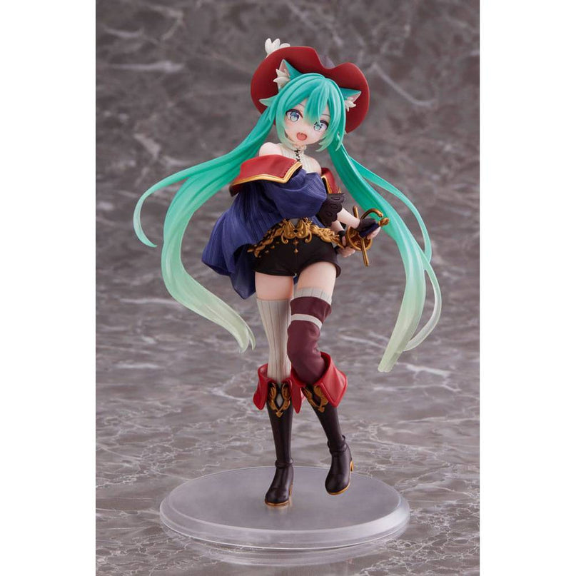 Hatsune Miku Wonderland - Hatsune Miku Wonderland Puss in Boots PVC Statue 18 cm (TAITO)
