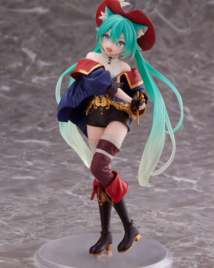Hatsune Miku Wonderland - Hatsune Miku Wonderland Puss in Boots PVC Statue 18 cm (TAITO)