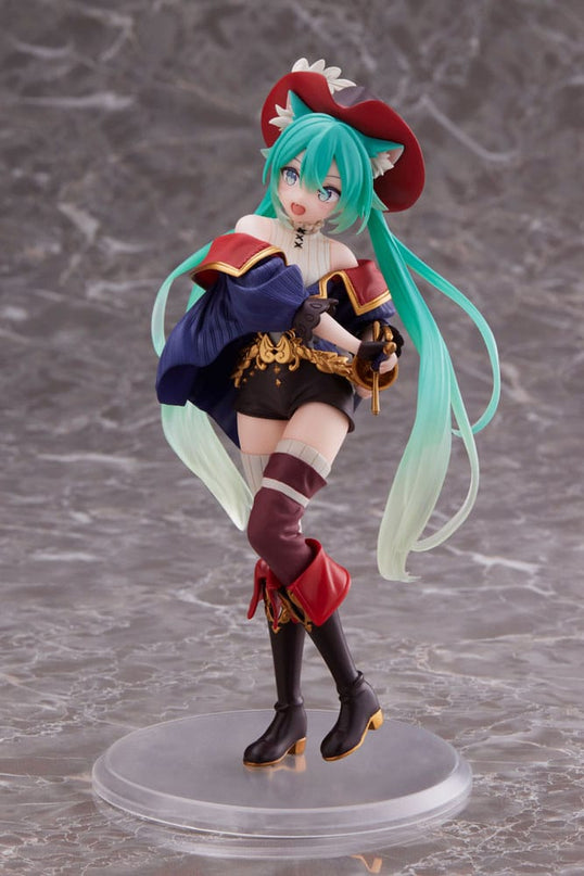 Hatsune Miku Wonderland - Hatsune Miku Wonderland Puss in Boots PVC Statue 18 cm (TAITO)