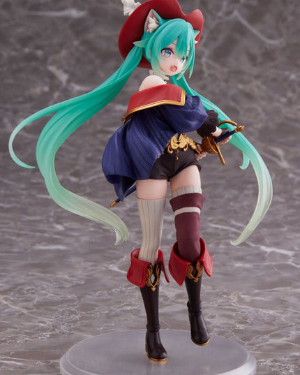 Hatsune Miku Wonderland - Hatsune Miku Wonderland Puss in Boots PVC Statue 18 cm (TAITO)
