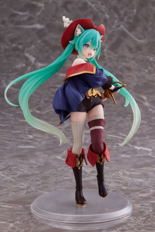 Hatsune Miku Wonderland - Hatsune Miku Wonderland Puss in Boots PVC Statue 18 cm (TAITO)
