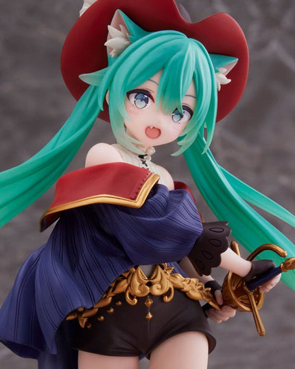 Hatsune Miku Wonderland - Hatsune Miku Wonderland Puss in Boots PVC Statue 18 cm (TAITO)