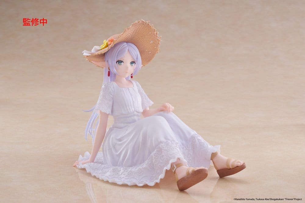 Frieren: Beyond Journey's End - Frieren Summer Dress PVC Statue Desktop Cute Figure Ver. 13 cm (TAITO)