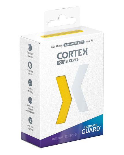 Ultimate Guard Cortex Sleeves Standard Size (100) - Yellow