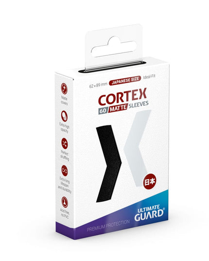 Ultimate Guard Cortex Sleeves Japanese Size Matte Black (60)