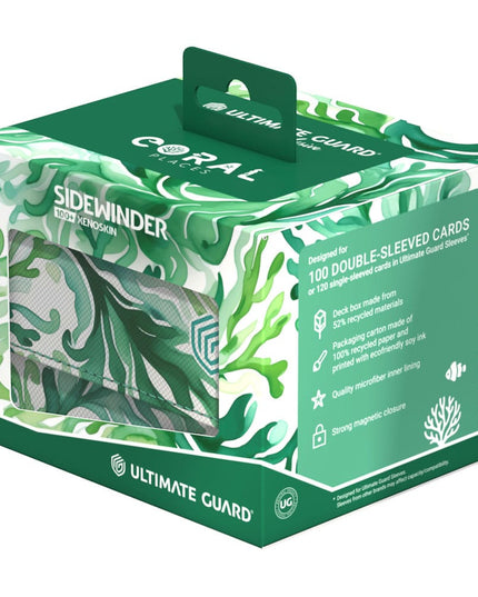 Ultimate Guard Sidewinder 100+ Xenoskin 2025 Exclusive "Coral Places" - Kelp Forest