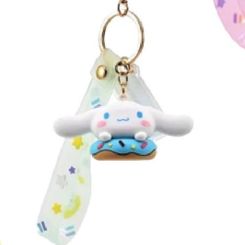 Sanrio - Keychain with Hand Strap - Donuts Series (SELECT OPTION)