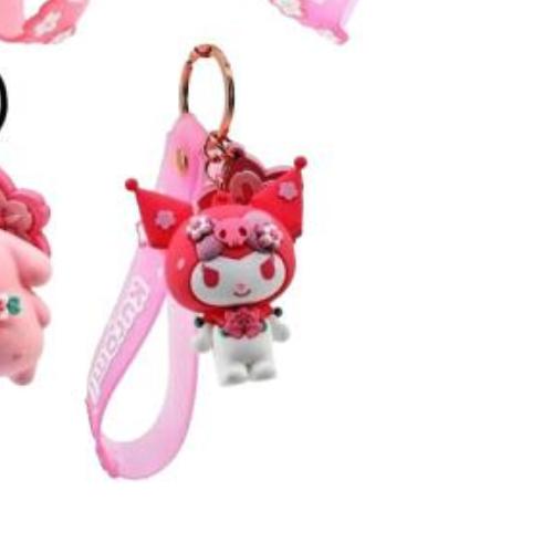 Sanrio - Keychains with Hand Strap - Sakura Series (SELECT OPTION)