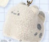 Flocked Kitten Doll Umbrella Charm - Yell Capsule Toy (YELL)