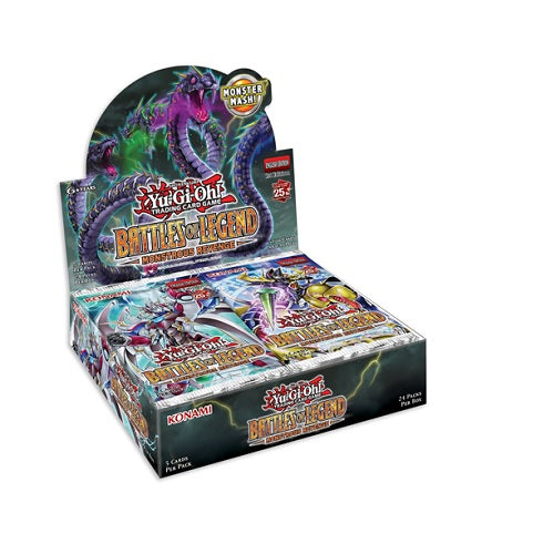 Yu-Gi-Oh TCG - Battles of Legend - Monstrous Revenge - Booster Box (24 Packs)