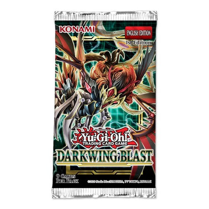 YuGiOh TCG - Darkwing Blast Single Pack (9 Cards)