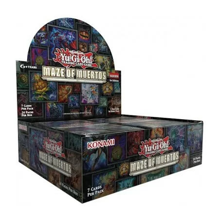RELEASE 19th FEB 2026: Yu-Gi-Oh TCG - Maze of Muertos Booster Box (24 packs)