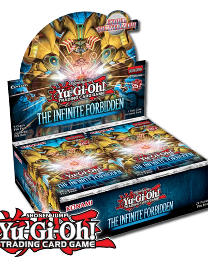 RELEASE 18th JULY 2024: Yu-Gi-Oh! - The Infinite Forbidden Booster Box (24 Packs)