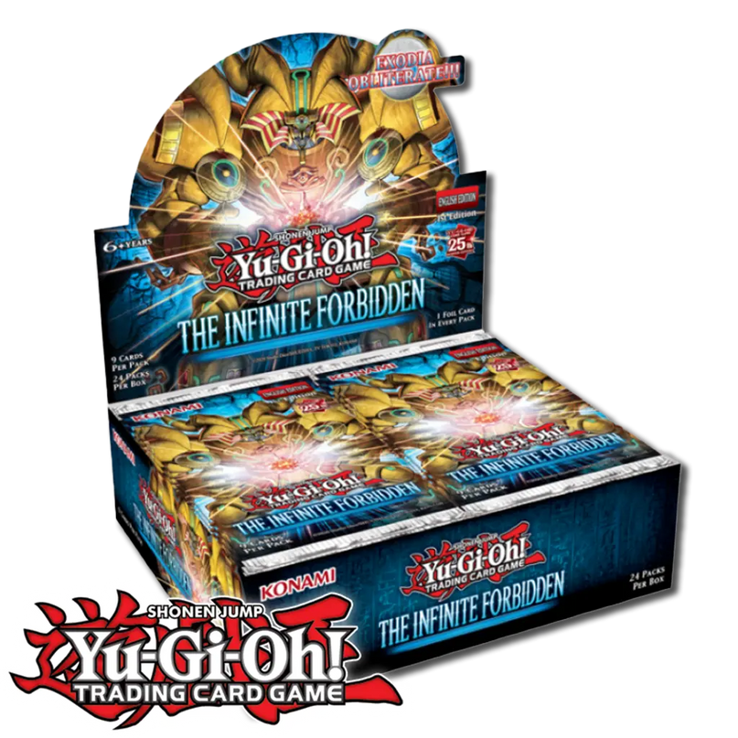 RELEASE 18th JULY 2024: Yu-Gi-Oh! - The Infinite Forbidden Booster Box (24 Packs)