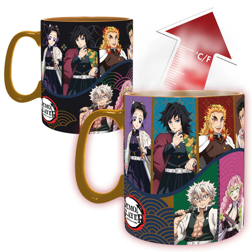 Demon Slayer Hashira 460ml Heat Change Mug (ABYSTYLE)