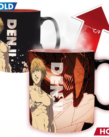Chainsaw Man Denji & Aki 460ml Heat Change Mug (ABYSTYLE)
