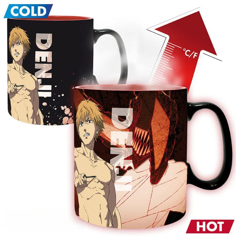 Chainsaw Man Denji & Aki 460ml Heat Change Mug (ABYSTYLE)
